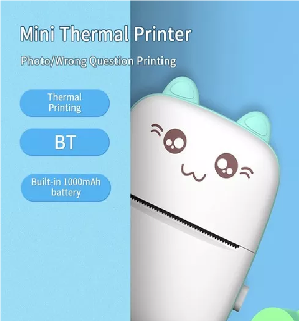 PrintPal Mini: Impresora Térmica Bluetooth Portátil