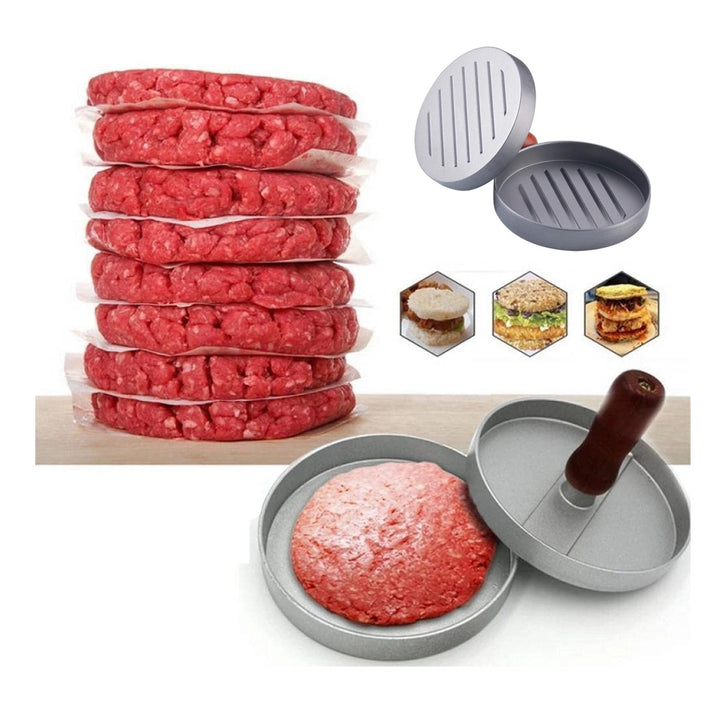 Molde acorde para hamburguesas perfectas